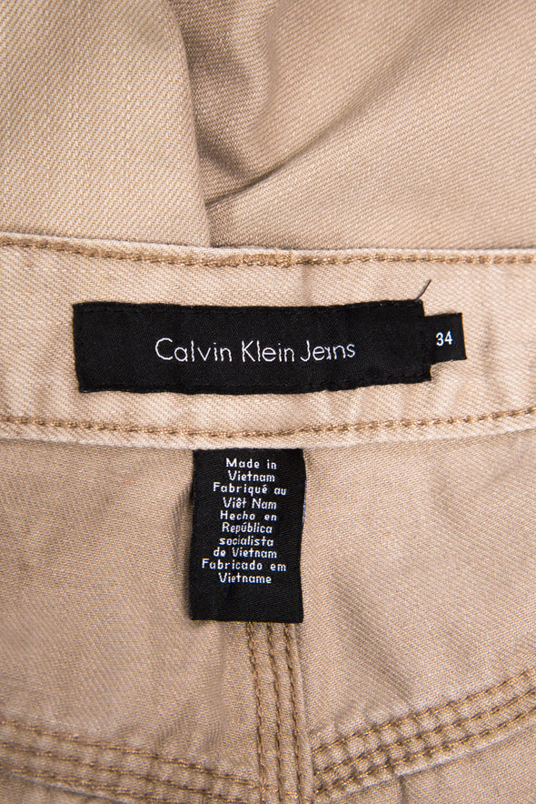Vintage Beige Calvin Klein Jeans