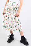 Vintage 90's Floral Fairy Print Skirt