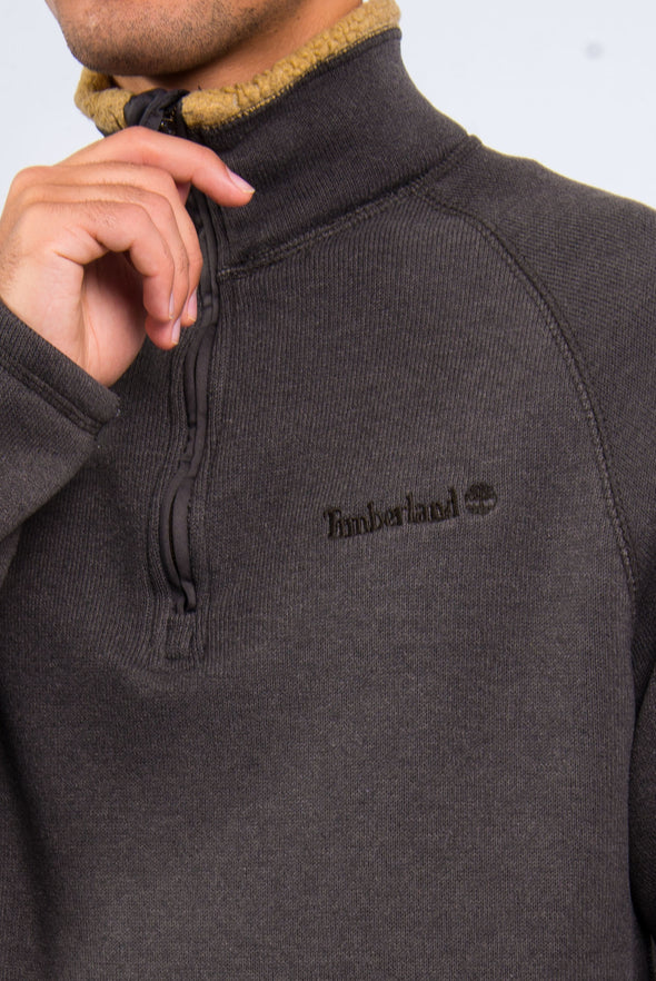 Timberland 1/4 Zip Woven Sweatshirt