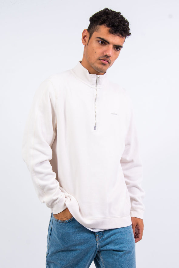 00's Calvin Klein 1/4 Zip Sweatshirt
