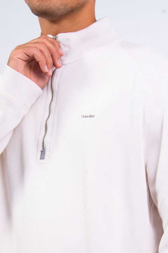 00's Calvin Klein 1/4 Zip Sweatshirt