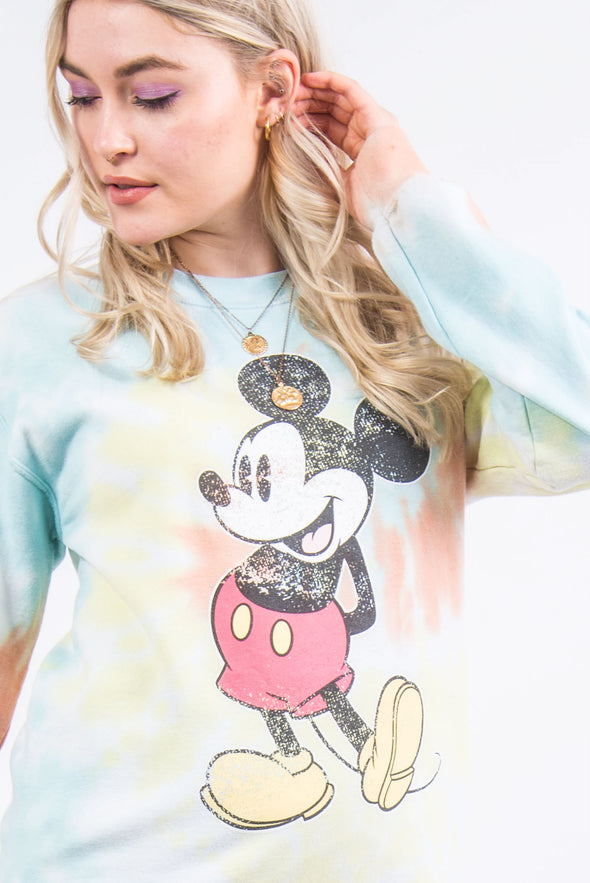 Tie Dye Disney Mickey Mouse Sweatshirt