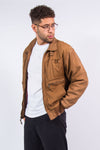 Vintage 90's Brown Suede Leather Jacket