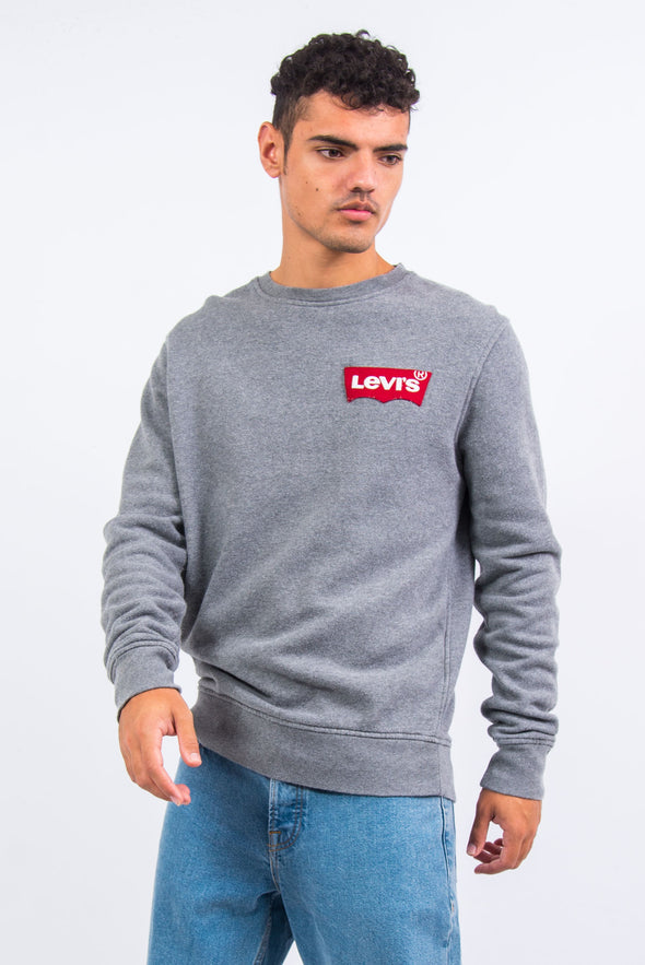 Vintage Levi's Grey Logo Sweatshirt