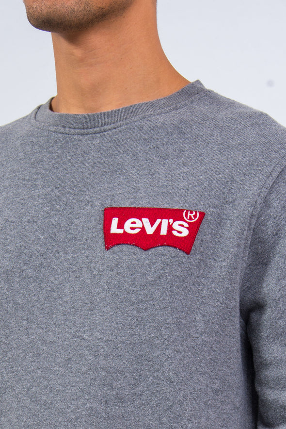 Vintage Levi's Grey Logo Sweatshirt