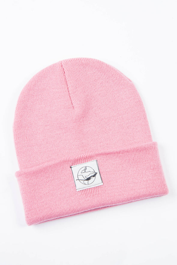 Worldie Pink Beanie Hat