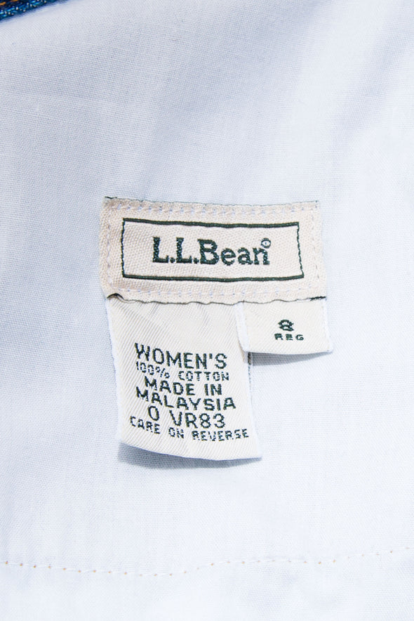 Vintage 90's L. L. Bean Denim Skirt