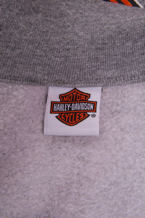 Vintage Harley Davidson Zip Fasten Sweatshirt