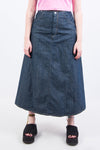 Y2K Levi's Denim Maxi Skirt