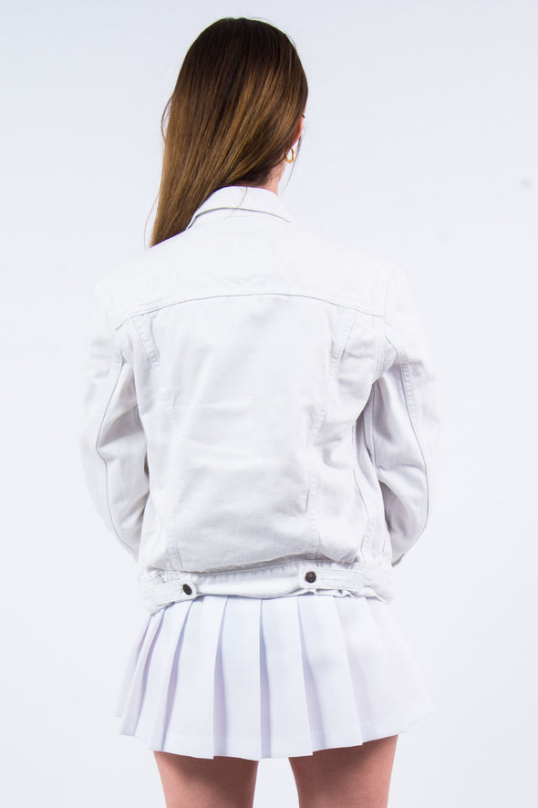 Vintage White Levi's Denim Jacket