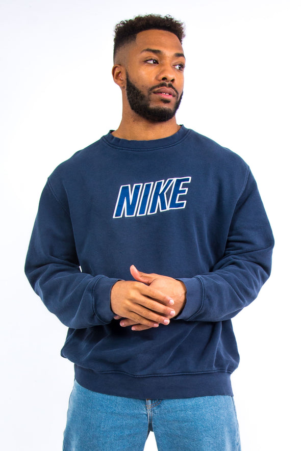 00's Vintage Nike Spell Out Sweatshirt