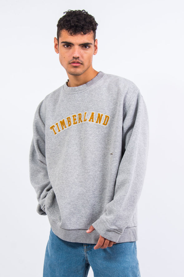 90's Spell Out Timberland Sweatshirt