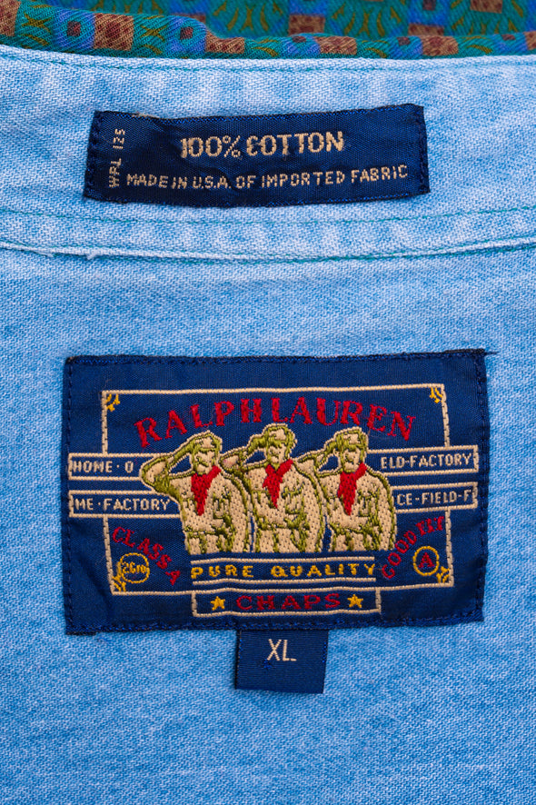 Vintage Ralph Lauren Chaps Patterned Shirt