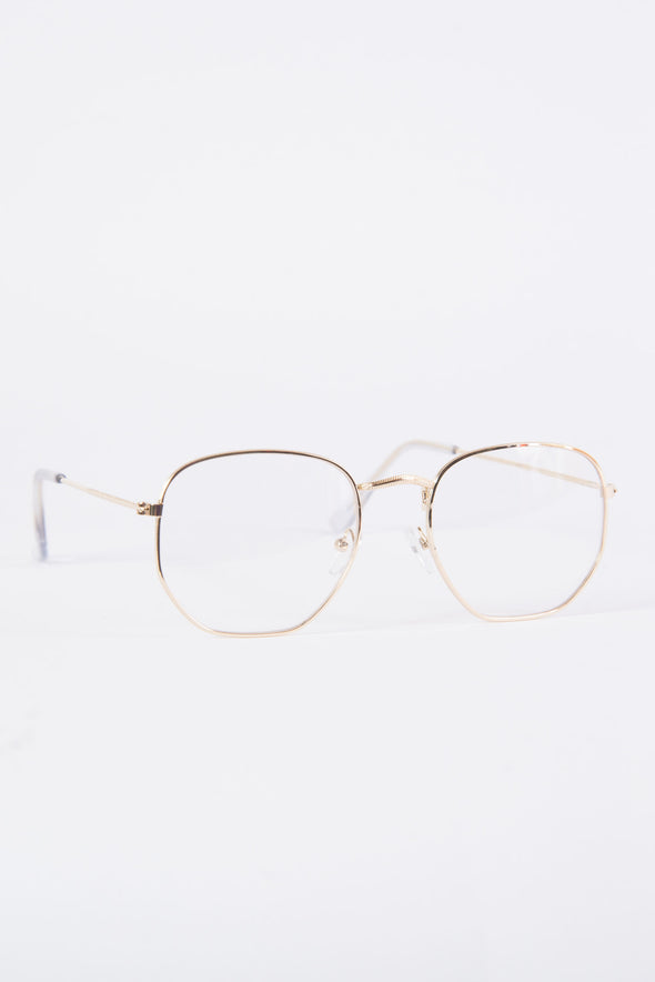 Toni Clear Lense Glasses