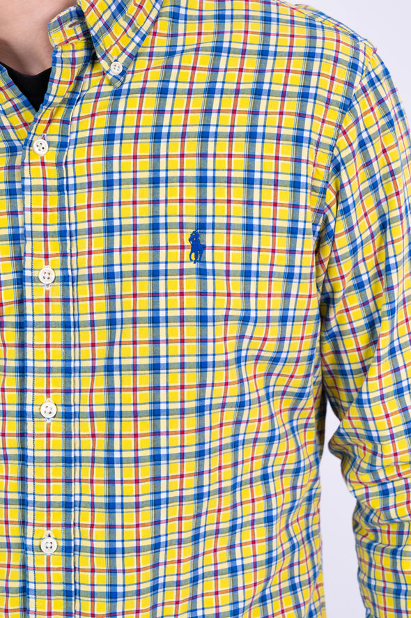 90's Ralph Lauren Lined Check Shirt