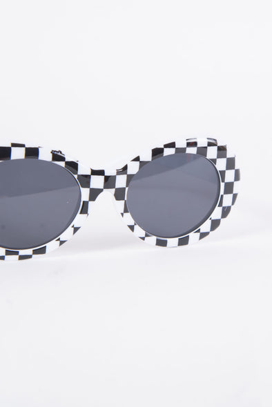 Kurt Checkerboard Sunglasses
