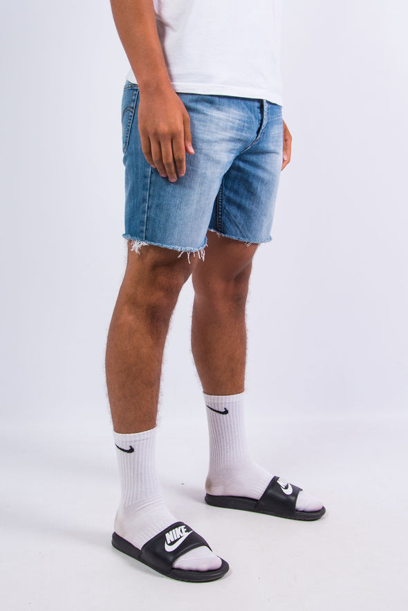Vintage Levi's 501 Raw Hem Denim Shorts