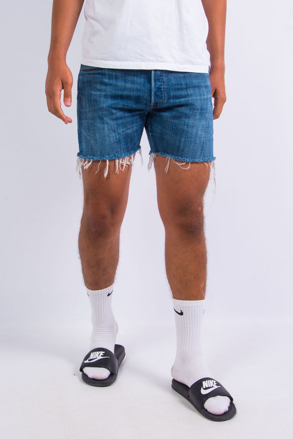 Vintage Levi's 501 Ripped Denim Shorts