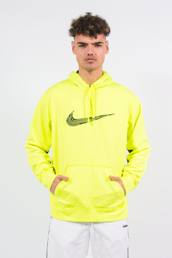 Y2K Nike Neon Green Sports Hoodie