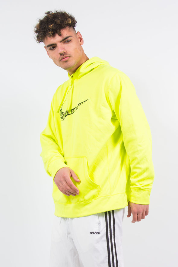 Y2K Nike Neon Green Sports Hoodie