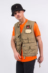 Vintage USA utility vest / gilet