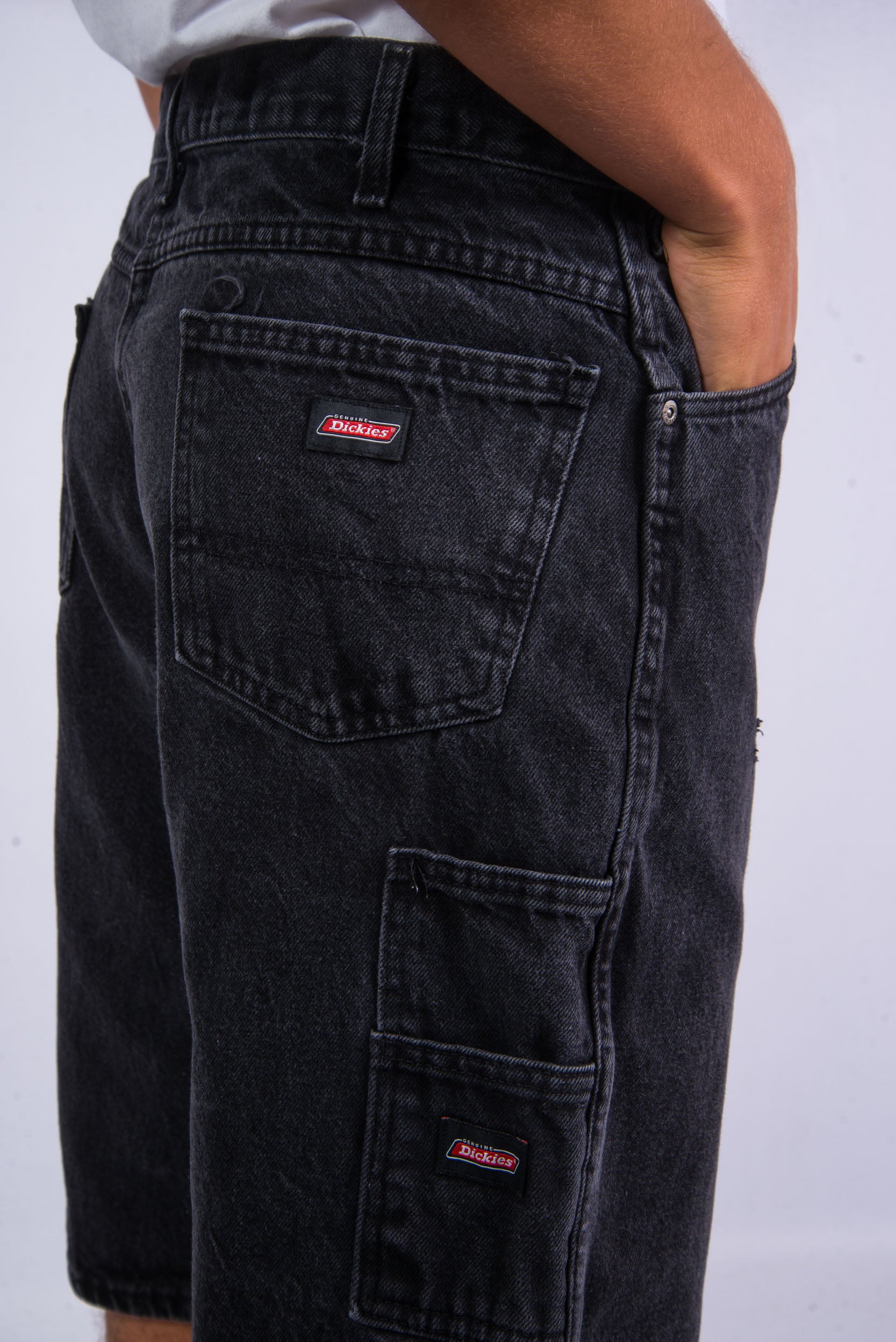 Mens Vintage Dickies Denim Carpenter Shorts - Brag Vintage