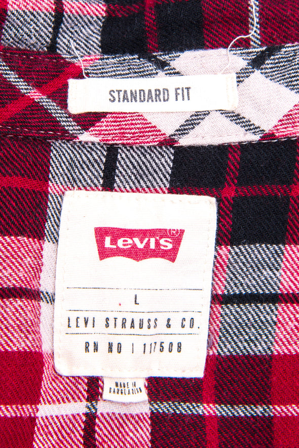Levi's Red Flannel Shirt