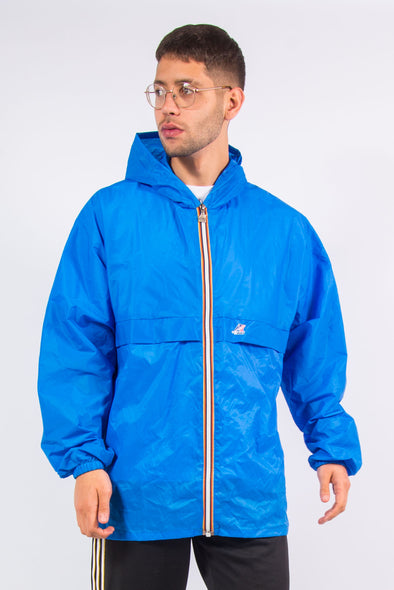 Vintage K-Way waterproof cagoule rain jacket