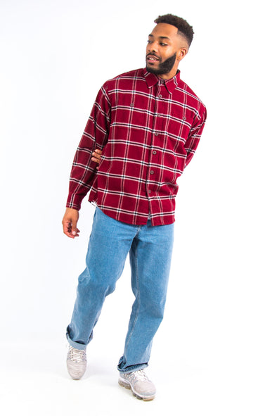 Vintage Wrangler Check Flannel Shirt