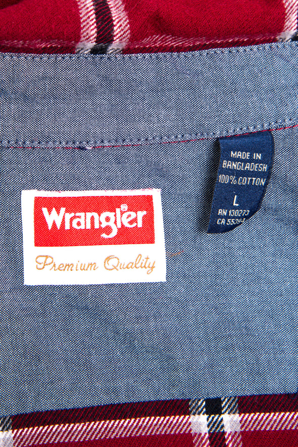 Vintage Wrangler Check Flannel Shirt