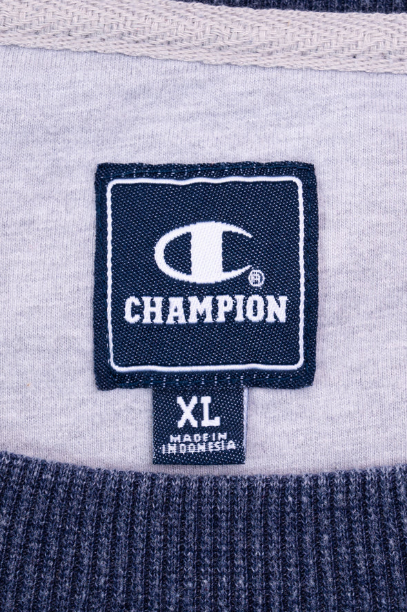 Vintage Champion Plain Blue Sweatshirt