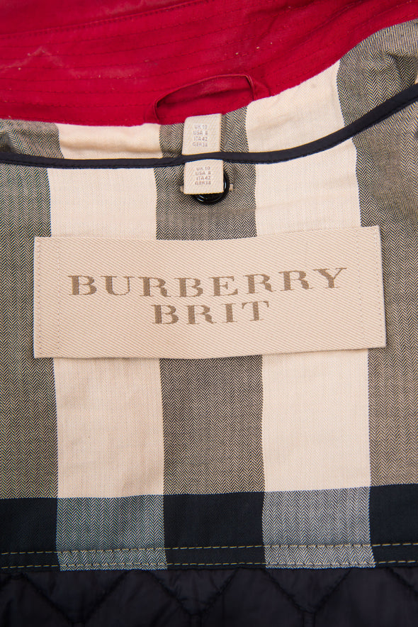 Vintage Burberry Double Breasted Trench Coat