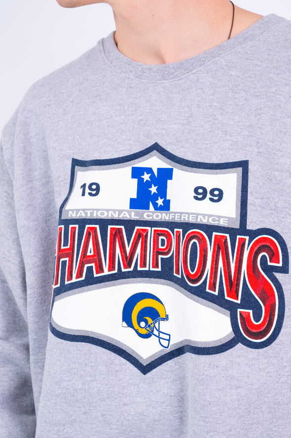 90's Vintage St Louis Rams NFL sweatshirt