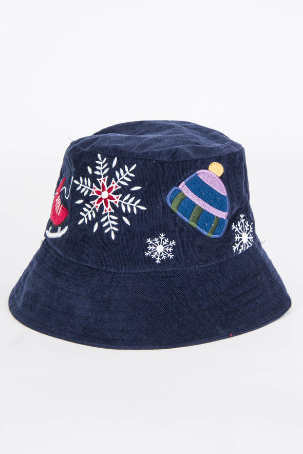 Cord Winter Bucket Hat