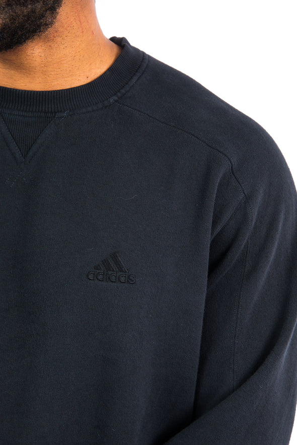 00's Adidas Black Sweatshirt