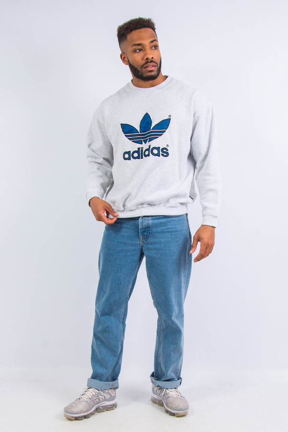 90's Vintage Adidas Trefoil Sweatshirt