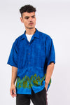 Vintage Y2K Print Hawaiian Shirt