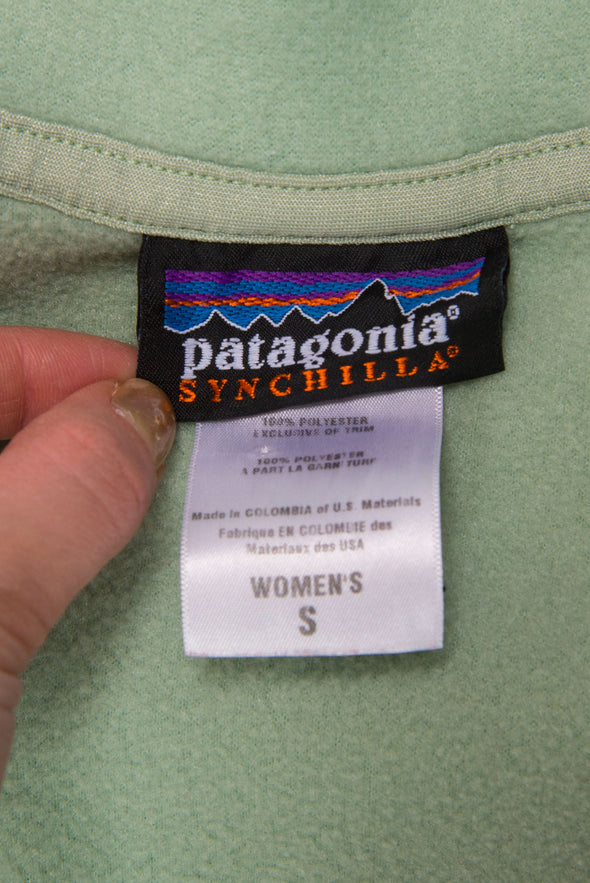 Patagonia Vintage Pale Green Fleece