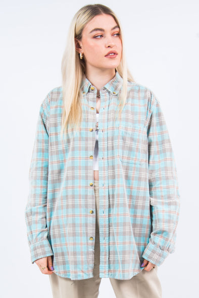 Vintage Check Corduroy Shirt