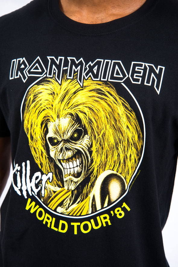 Black Iron Maiden Band T-Shirt