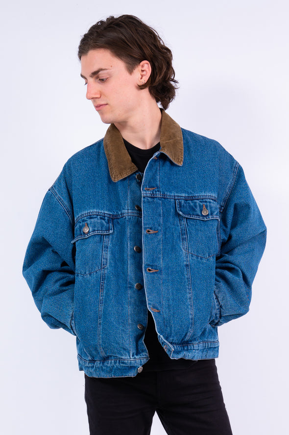 Vintage Wrangler Blanket Lined Denim Jacket