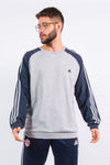 00's Adidas Three Stripe Sweatshirt