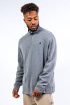 Ralph Lauren Grey 1/4 Zip Sweatshirt
