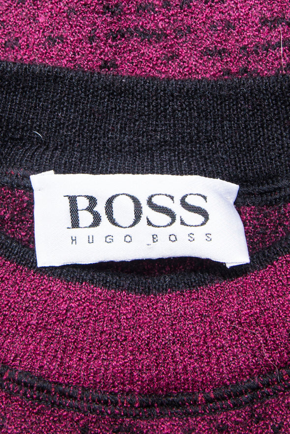 Vintage 90's Hugo Boss Cropped Knit Jumper