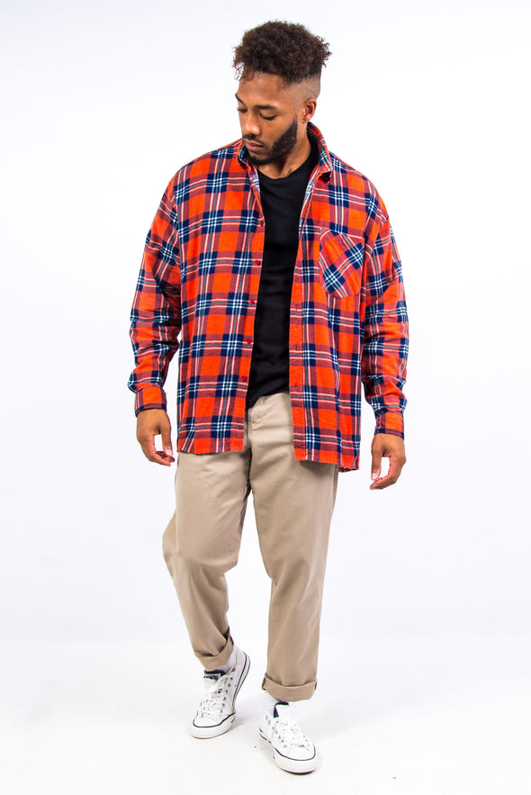Red Check Flannel Shirt