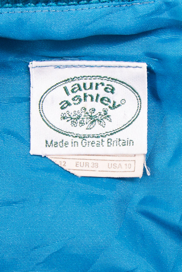 Vintage 80's Laura Ashley Cord Midi Dress
