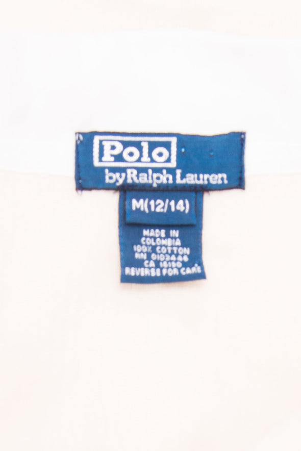 Vintage Ralph Lauren Cropped Rugby Shirt