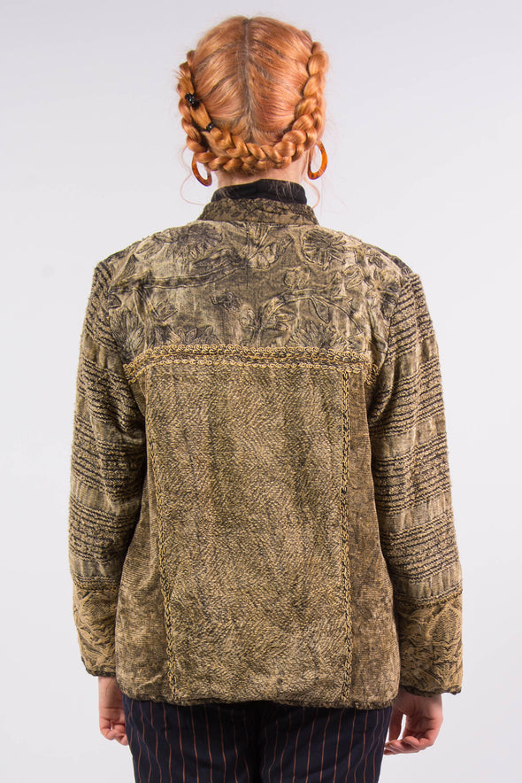 Vintage Patchwork Tapestry Jacket