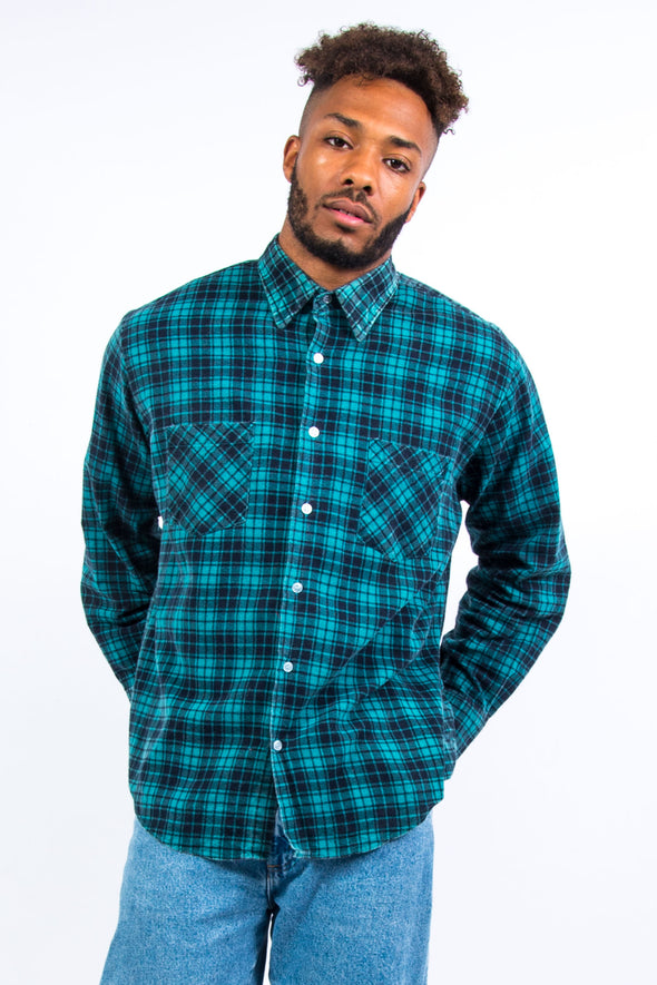 Vintage 90's Checked Flannel Shirt