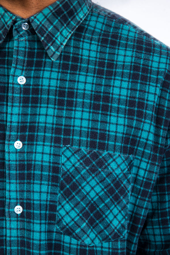 Vintage 90's Checked Flannel Shirt